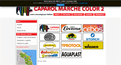 Desktop Screenshot of caparolmarchecolor2.com