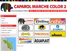 Tablet Screenshot of caparolmarchecolor2.com